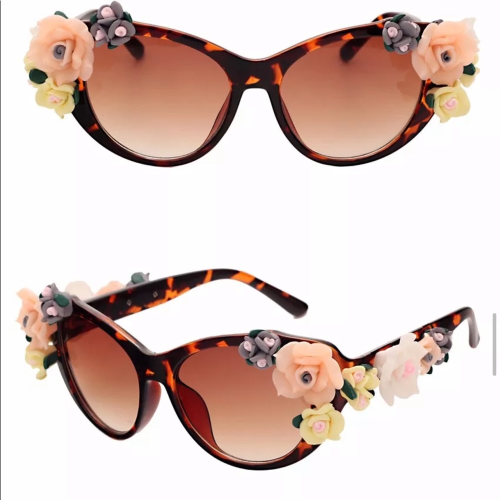 Turtle Shell CatEye Sunglasses - Picture 7 of 8